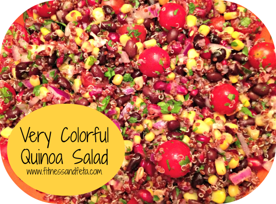 Very Colorful Quinoa Salad 