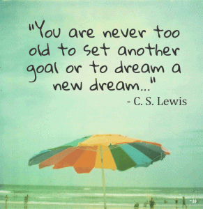 C.S. Lewis Goals Quote