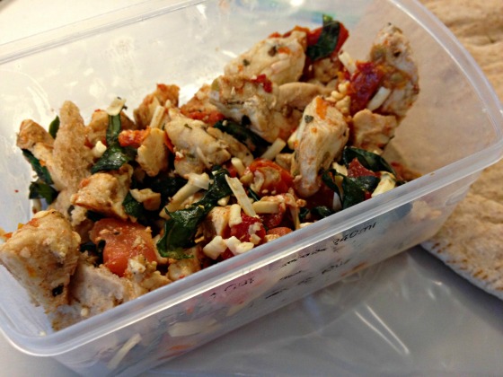 Chicken with sundried tomatoes