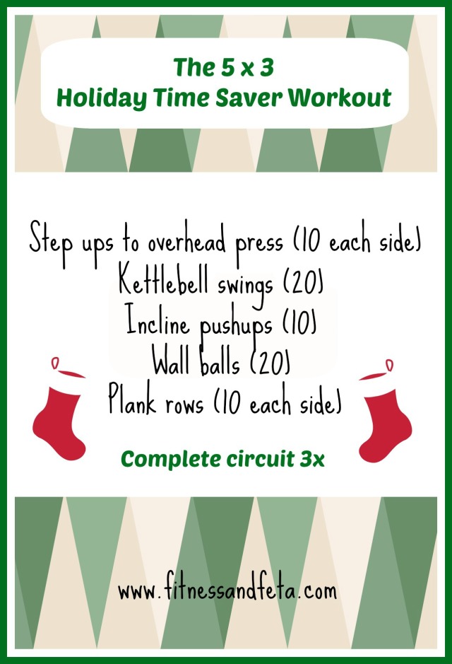 5x3 Holiday Time Saver Workout