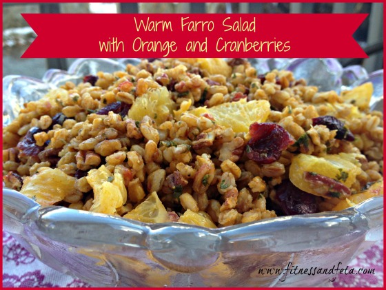 Warm Farro Salad with Orange and Cranberries